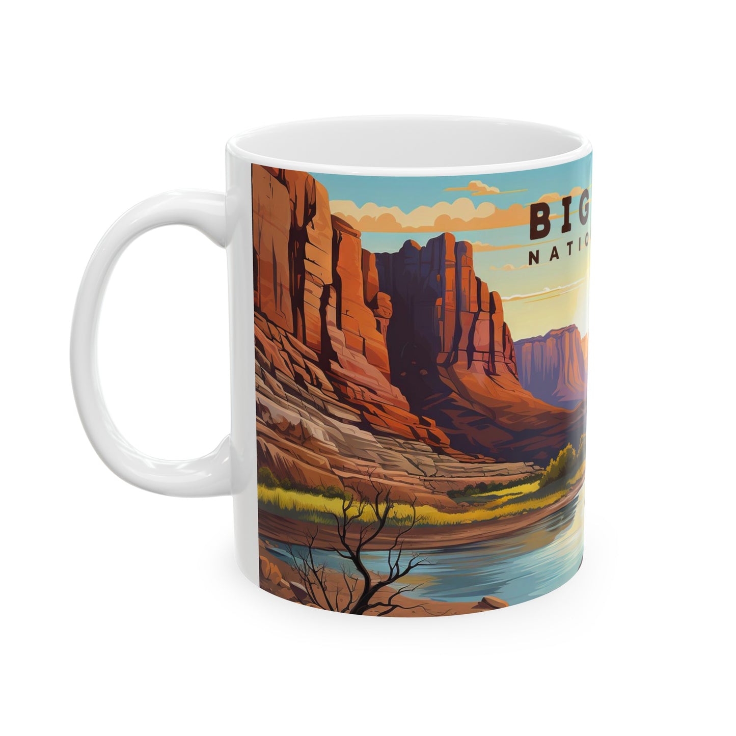 Big Bend National Park Mug | White Ceramic Mug (11oz, 15oz)