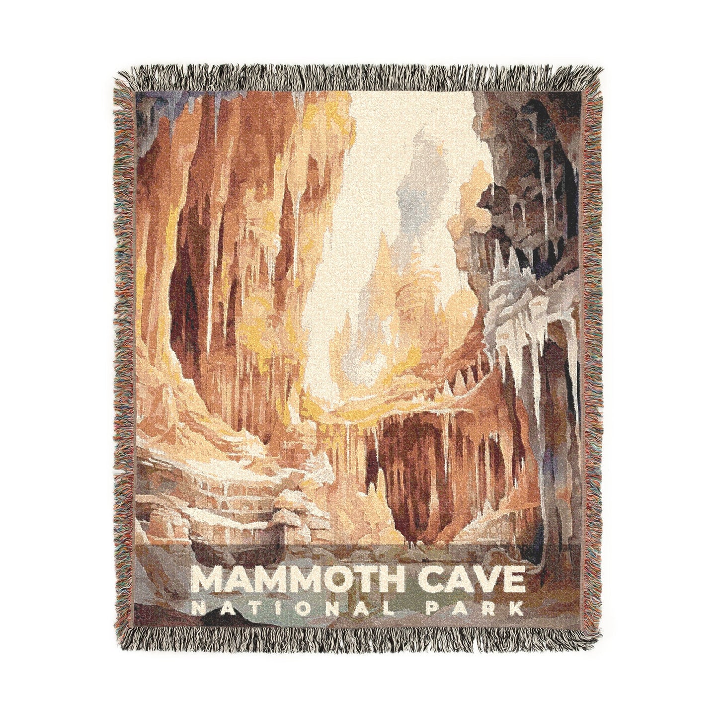 Mammoth Cave National Park Woven Blanket | S08