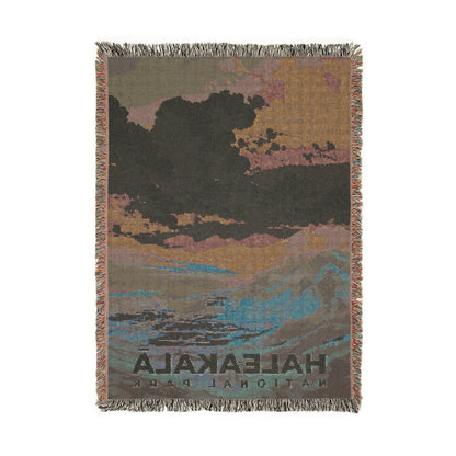 Haleakala National Park Woven Blanket | S06