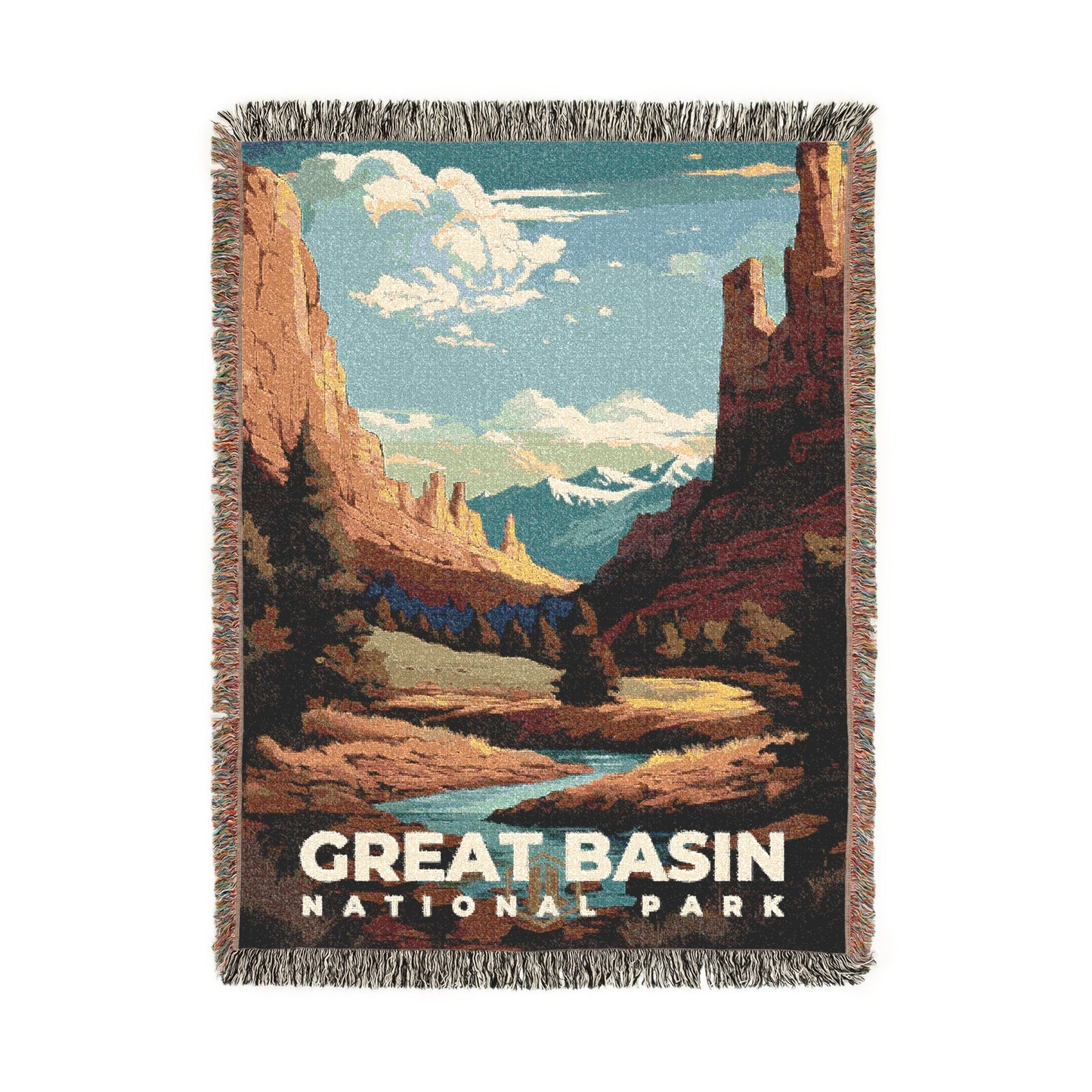 Great Basin National Park Woven Blanket | S07