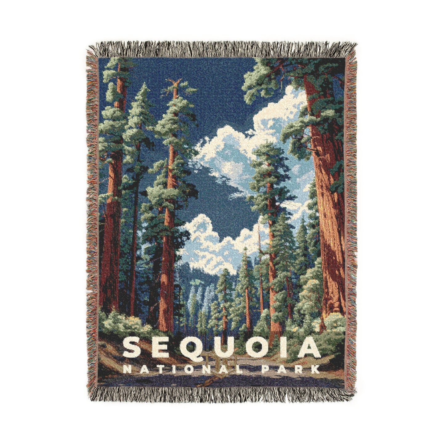 Sequoia National Park Woven Blanket | S13