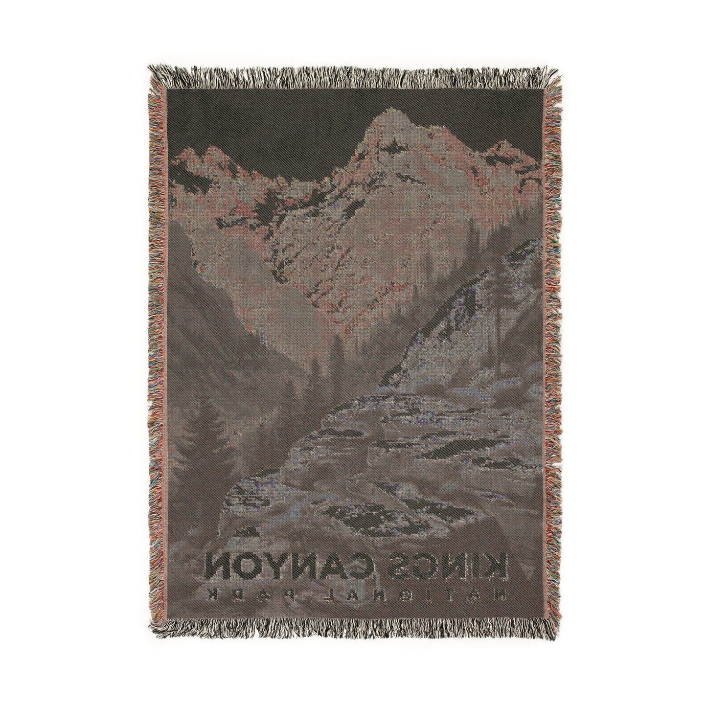 Kings Canyon National Park Woven Blanket | S17