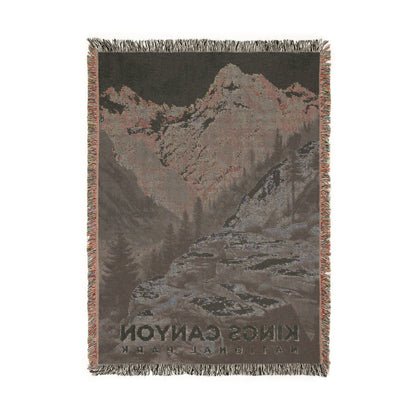 Kings Canyon National Park Woven Blanket | S17