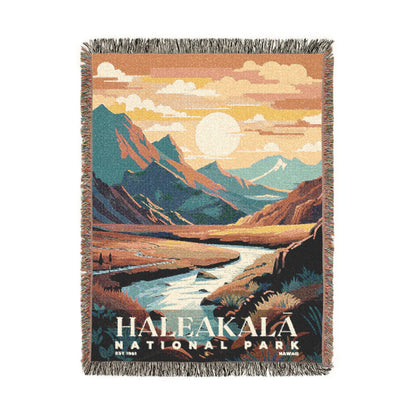 Haleakala National Park Woven Blanket | S05