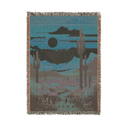Saguaro National Park Woven Blanket | S05