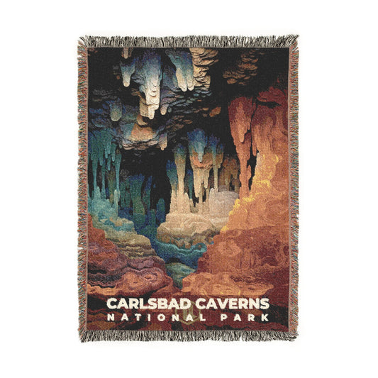 Carlsbad Caverns National Park Woven Blanket | S09