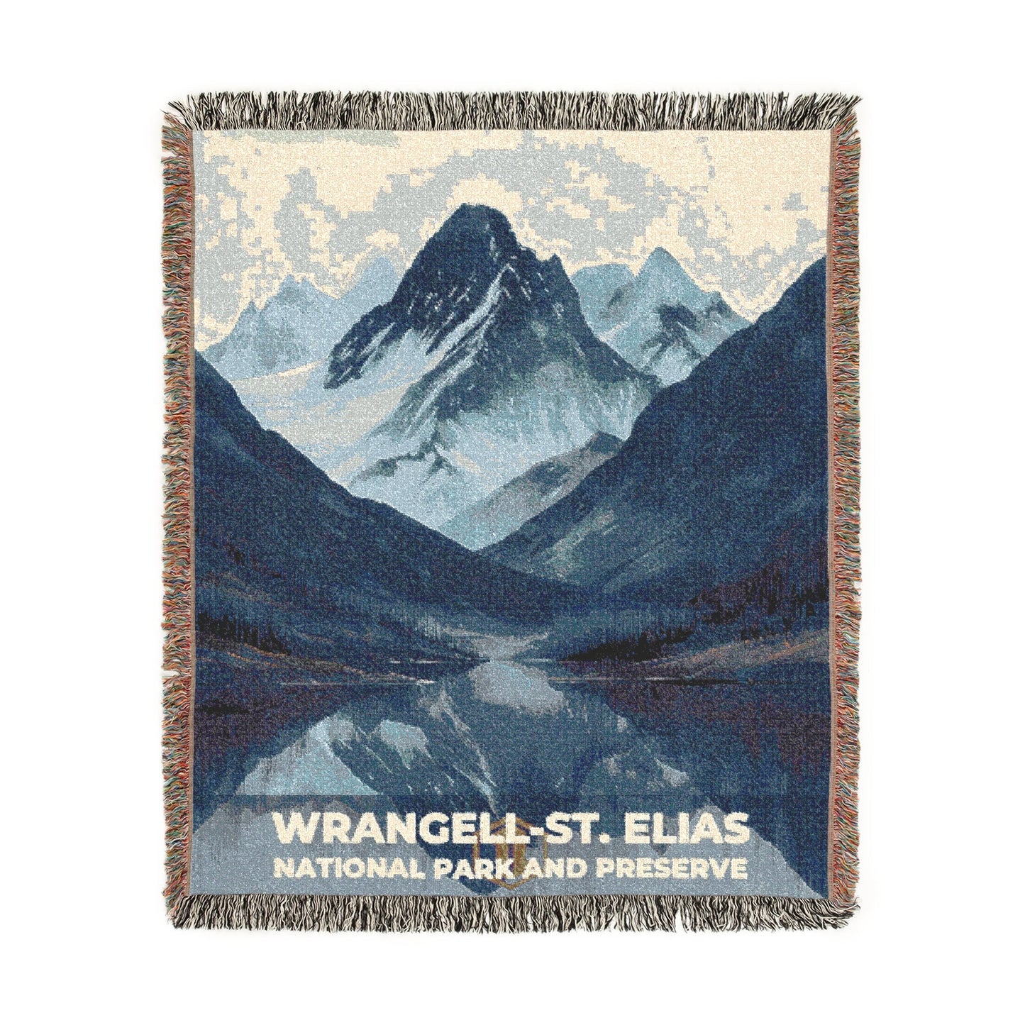 Wrangell-St. Elias National Park Woven Blanket | S20