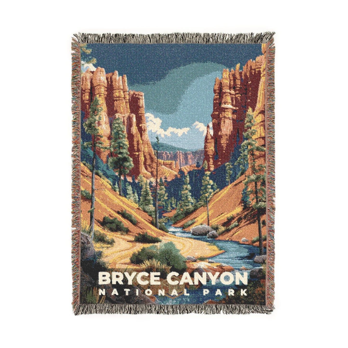 Bryce Canyon National Park Woven Blanket | S16