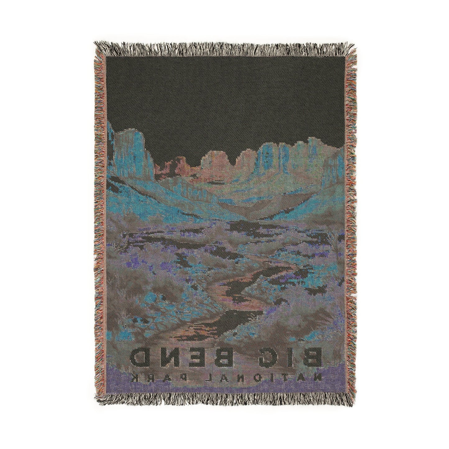 Big Bend National Park Woven Blanket | S08