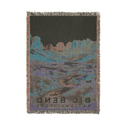 Big Bend National Park Woven Blanket | S08