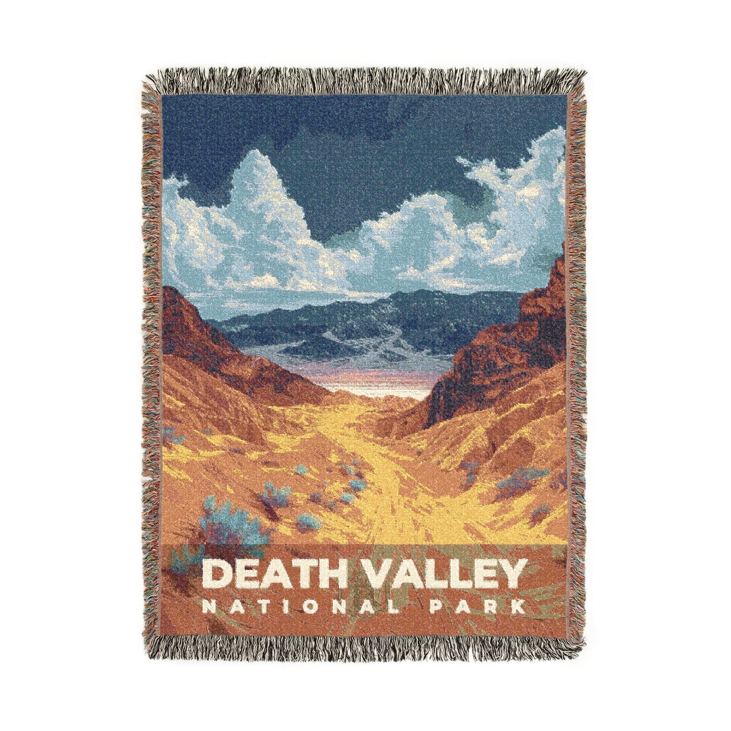Death Valley National Park Woven Blanket | S13