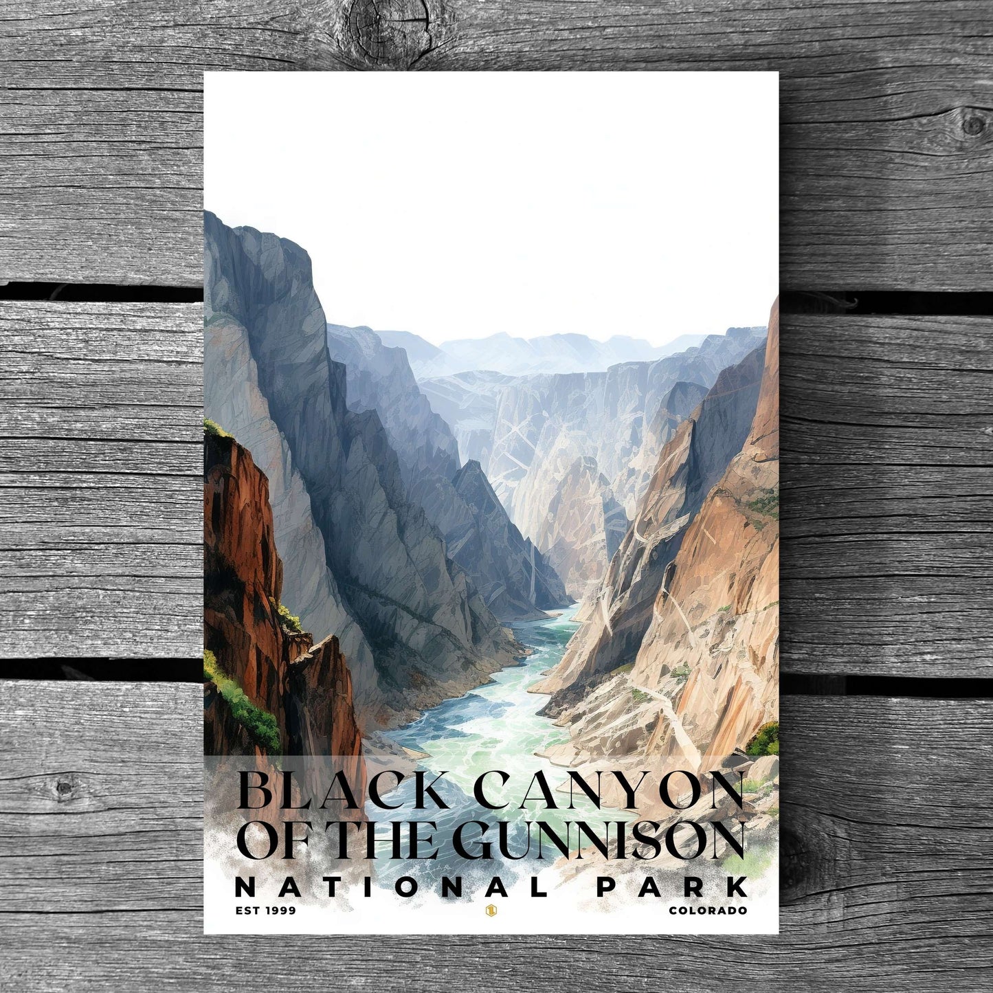 Black Canyon National Park Poster | S04