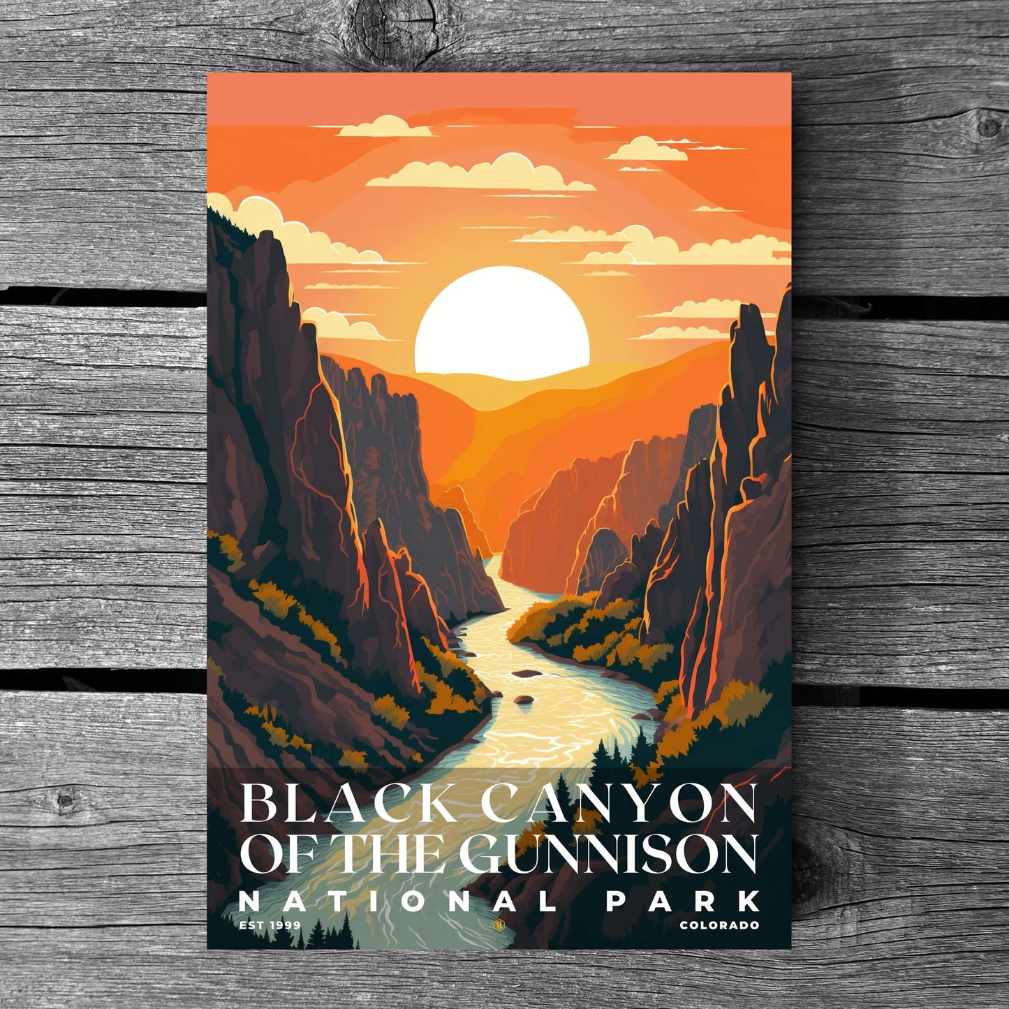 Black Canyon National Park Poster | S05