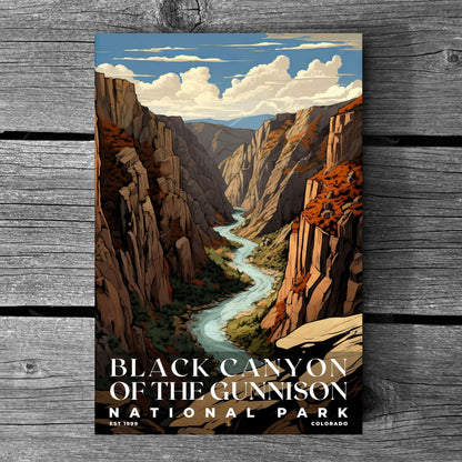 Black Canyon National Park Poster | S07