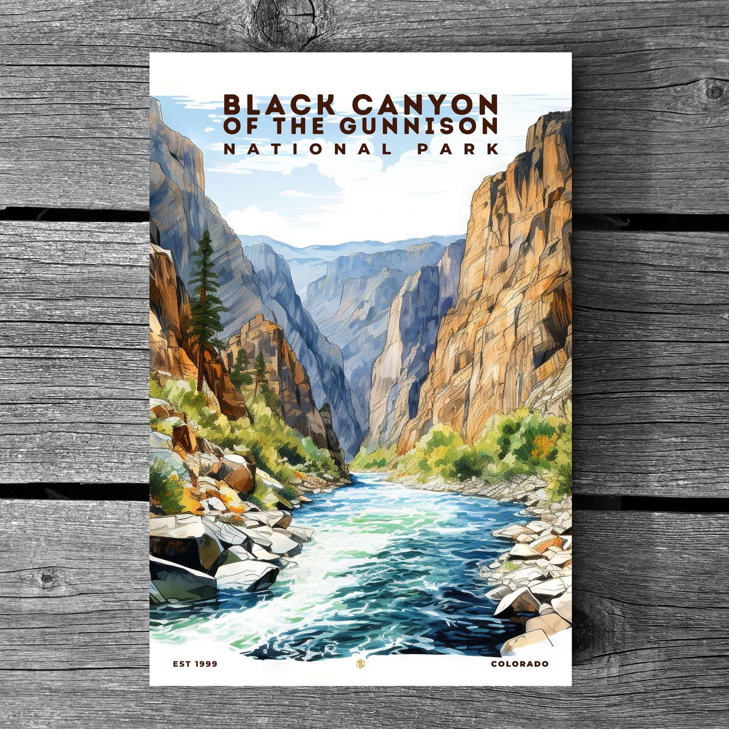 Black Canyon National Park Poster | S08