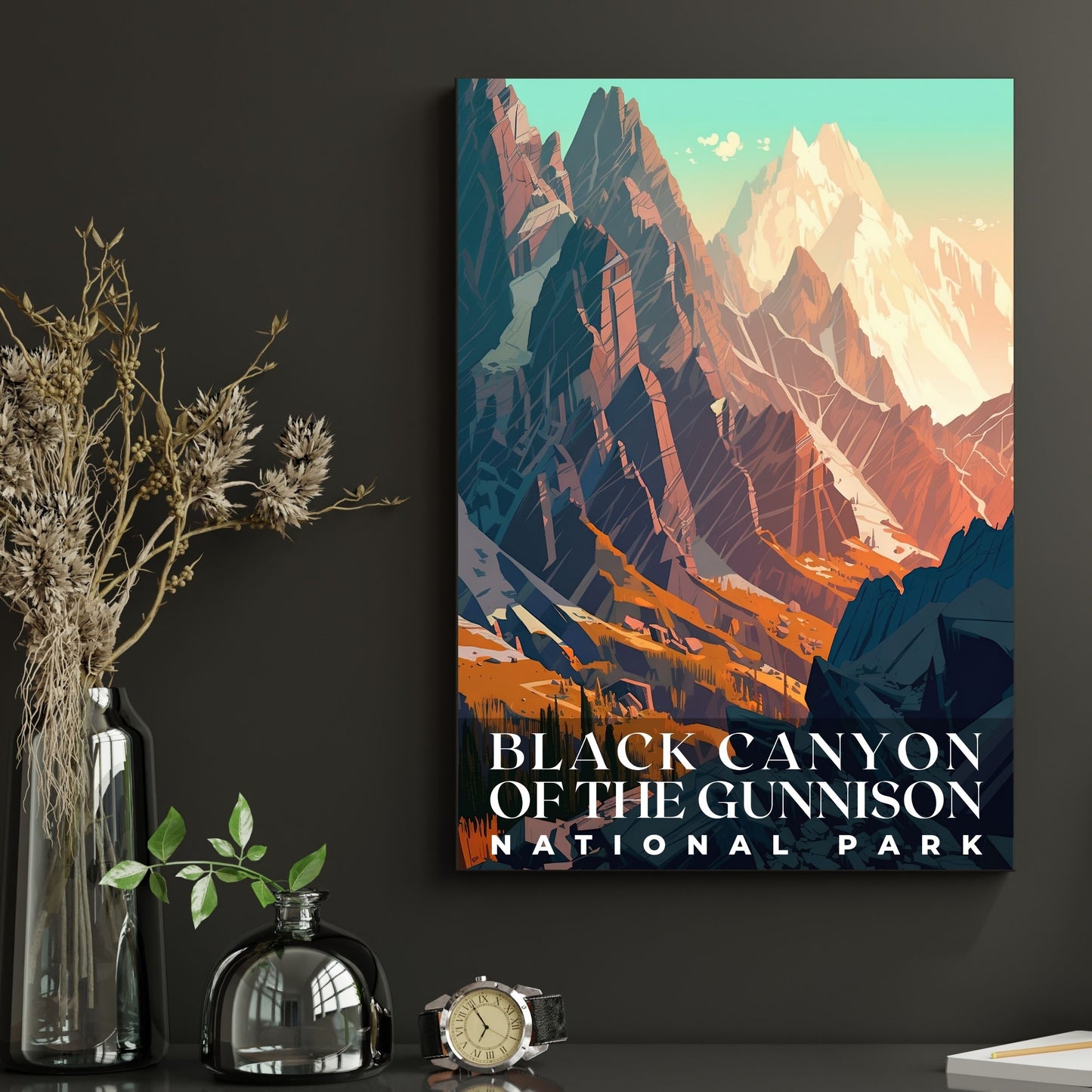 Black Canyon National Park Poster | S01