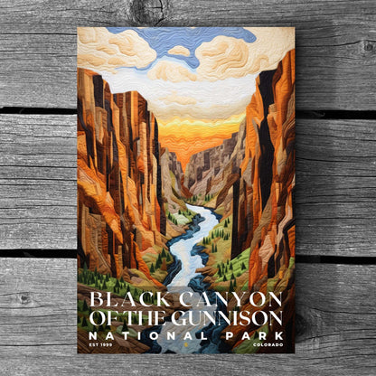 Black Canyon National Park Poster | S09