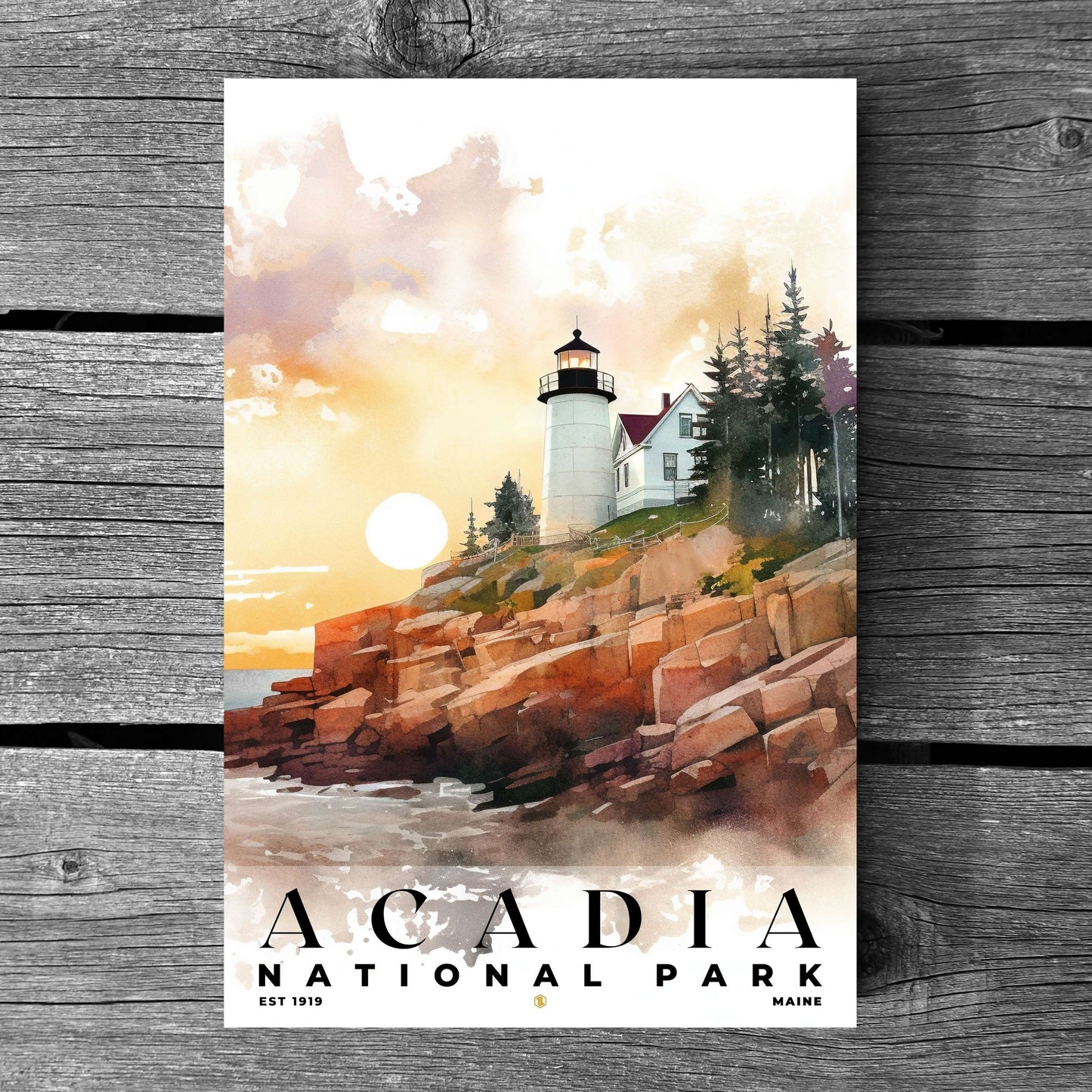 Acadia National Park Poster | S04