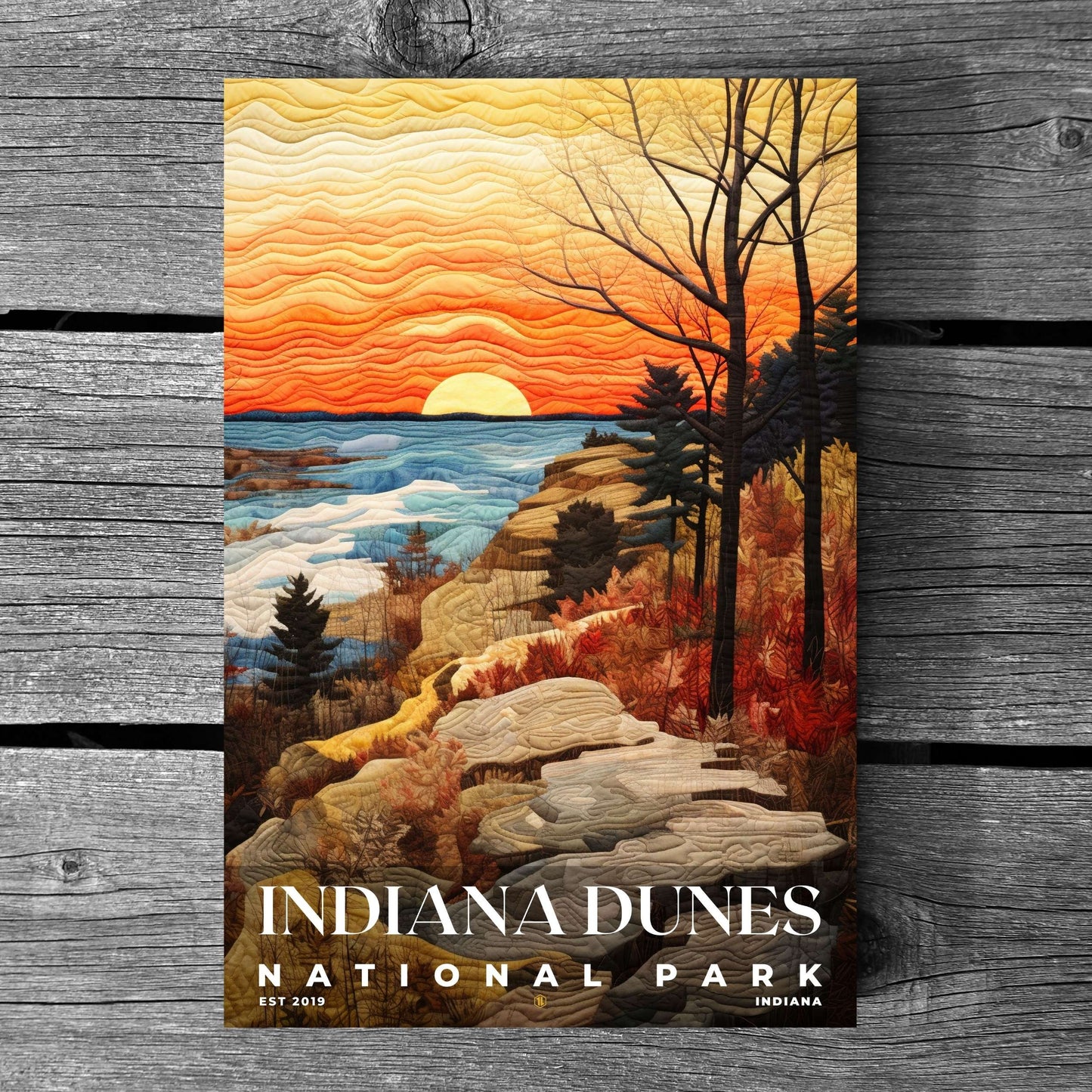 Indiana Dunes National Park Poster | S09