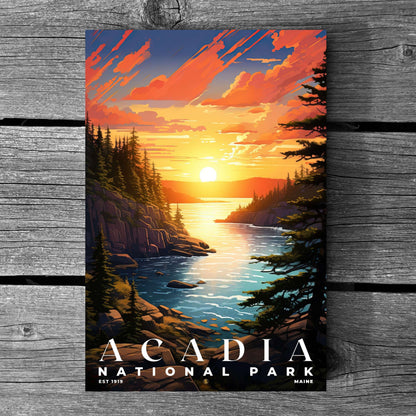 Acadia National Park Poster | S07