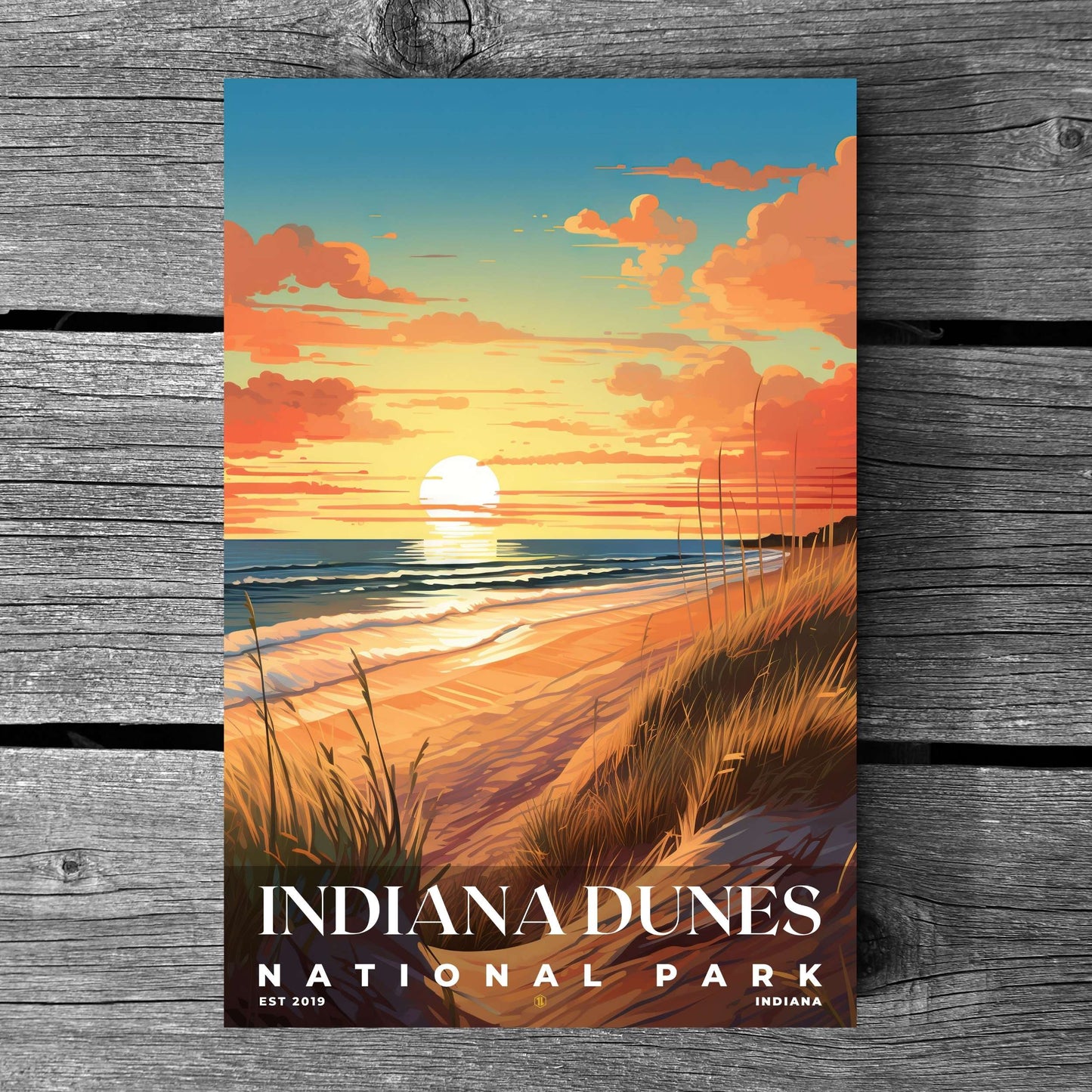 Indiana Dunes National Park Poster | S07