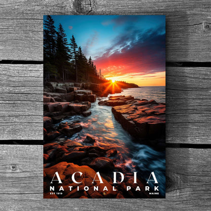 Acadia National Park Poster | S10