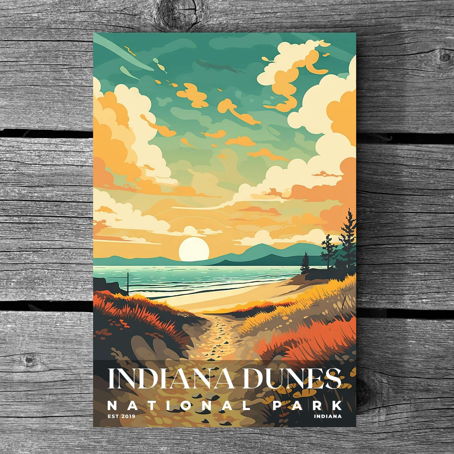 Indiana Dunes National Park Poster | S05