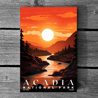 Acadia National Park Poster | S03