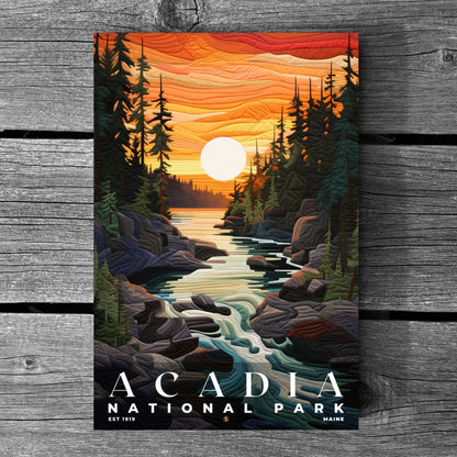 Acadia National Park Poster | S09