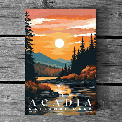 Acadia National Park Poster | S05