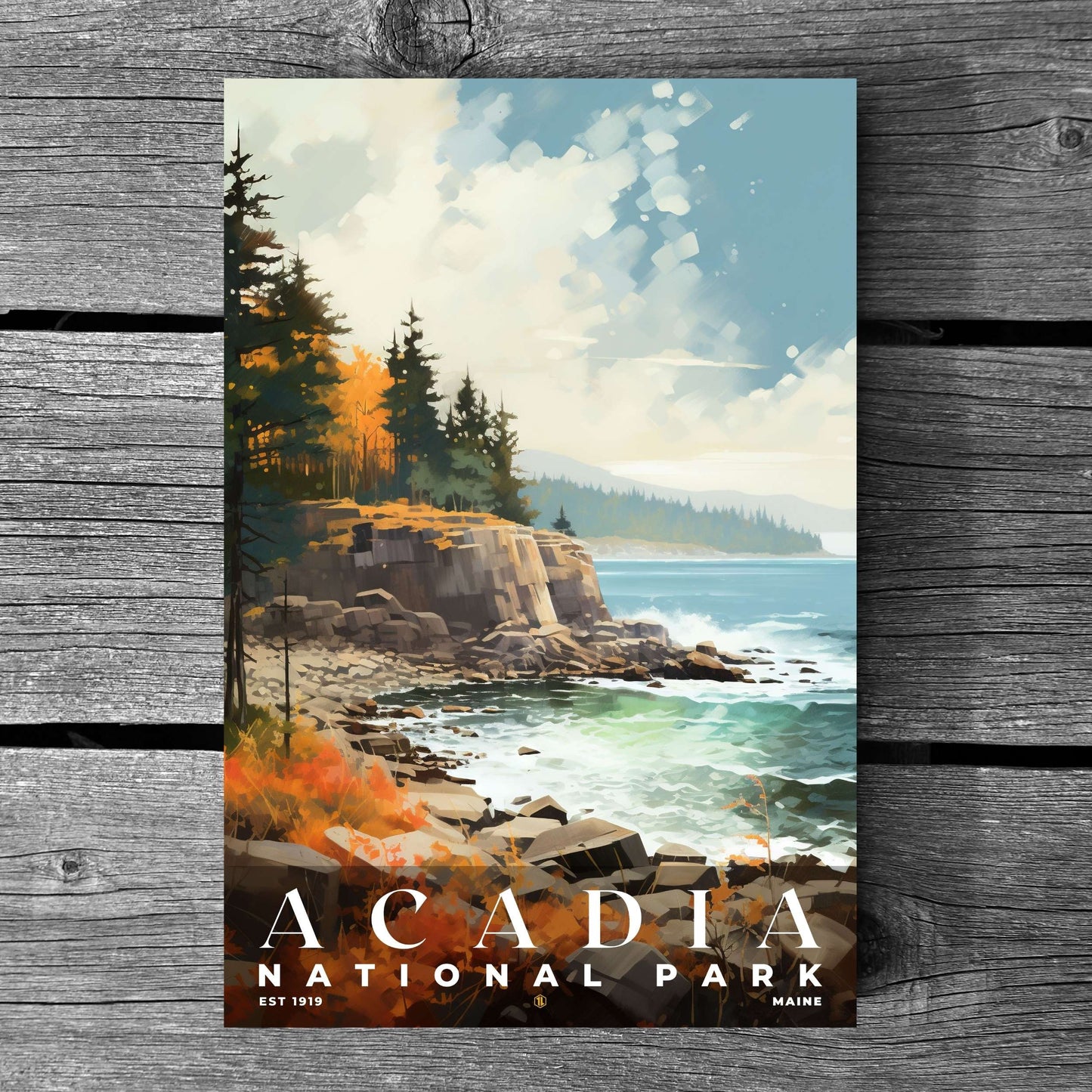 Acadia National Park Poster | S06