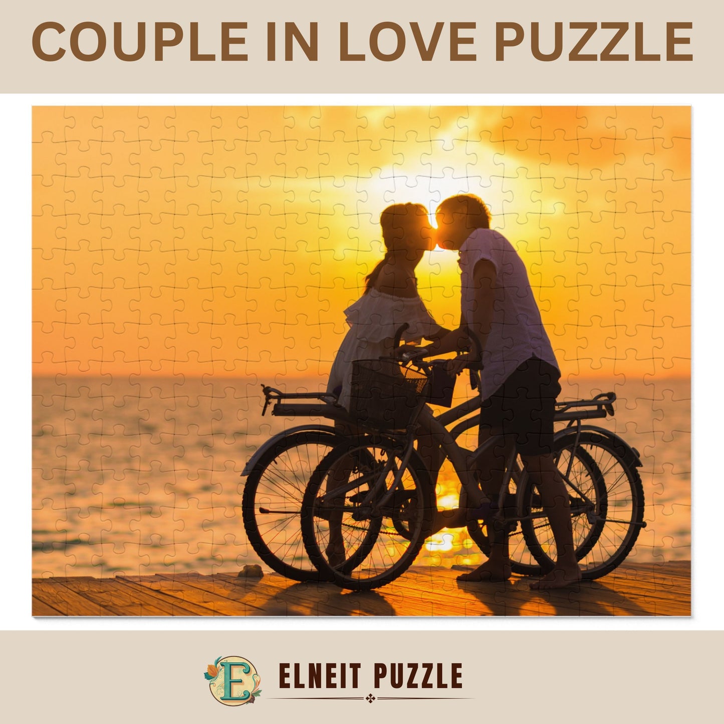 Custom Photo Puzzle, Personalized Family Gift