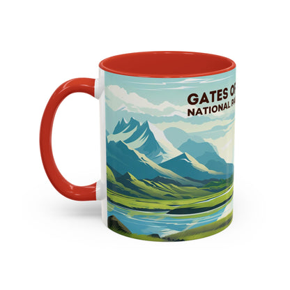 Gates of the Arctic National Park Mug | Accent Coffee Mug (11, 15oz)