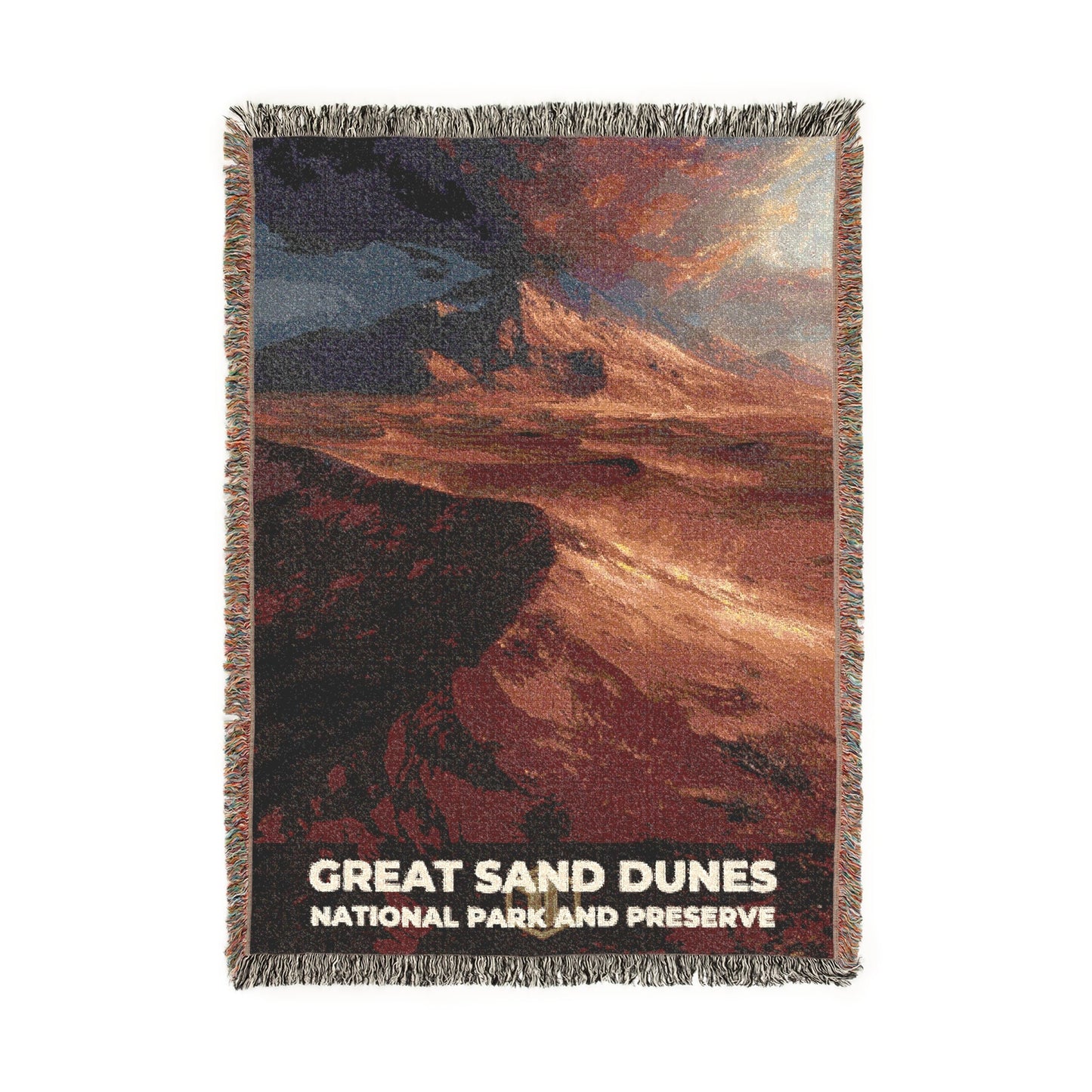 Great Sand Dunes National Park Woven Blanket | S12
