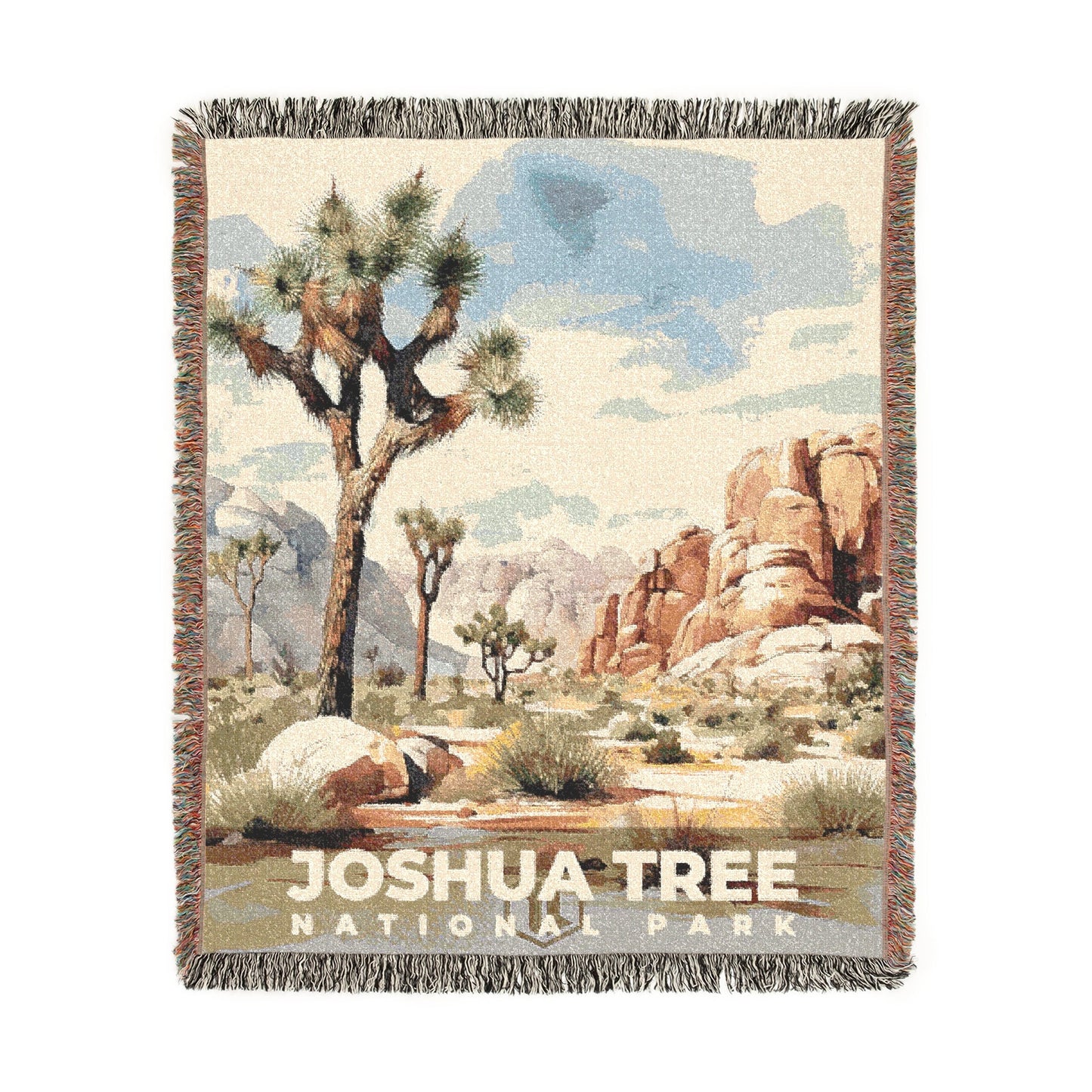 Joshua Tree National Park Woven Blanket | S08