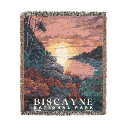 Biscayne National Park Woven Blanket | S02