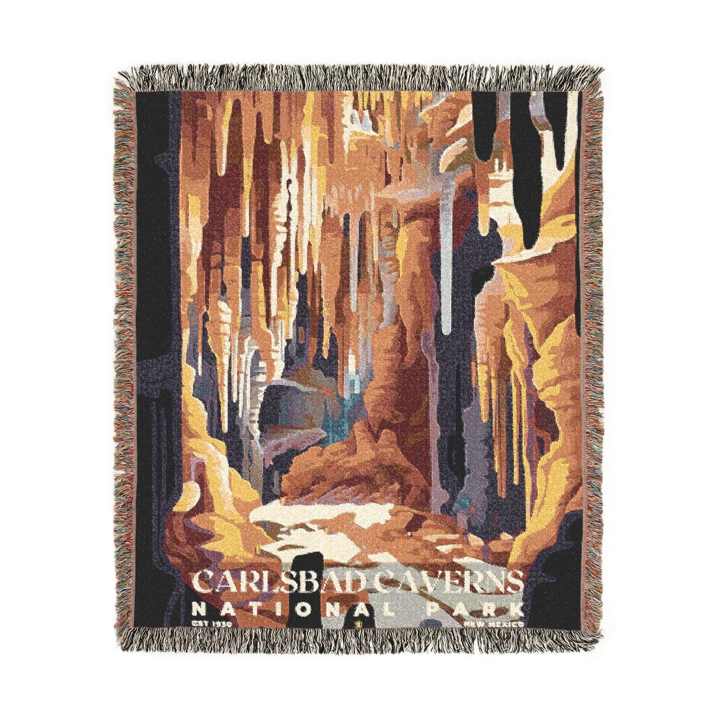 Carlsbad Caverns National Park Woven Blanket | S05