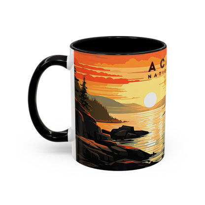 Acadia National Park Mug | Accent Coffee Mug (11, 15oz)