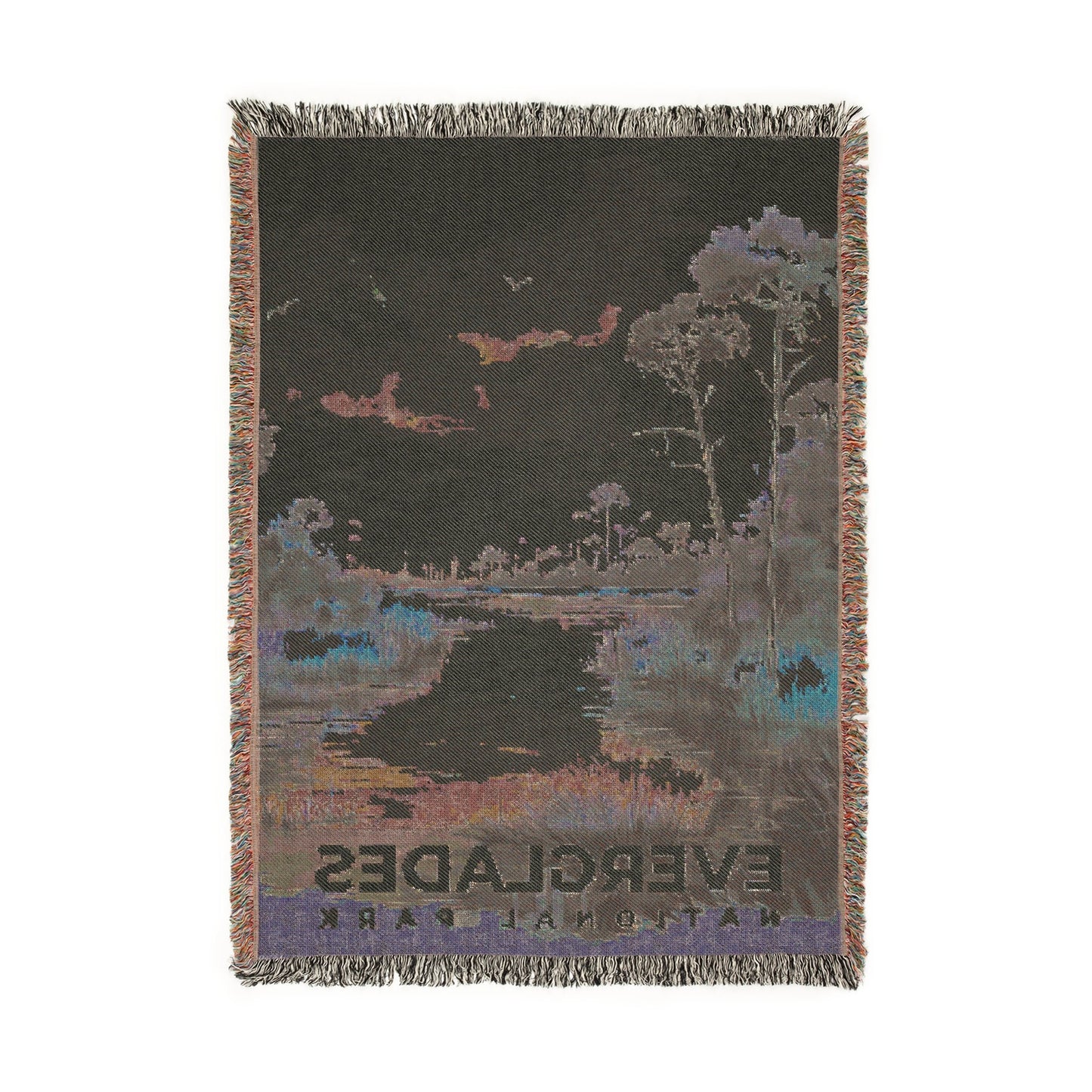 Everglades National Park Woven Blanket | S08