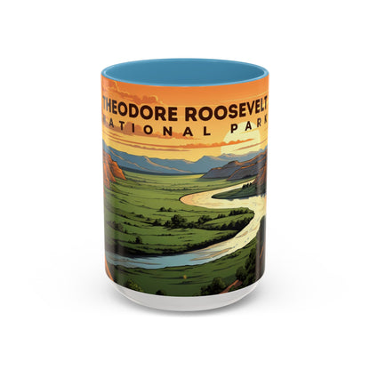 Theodore Roosevelt National Park Mug | Accent Coffee Mug (11, 15oz)