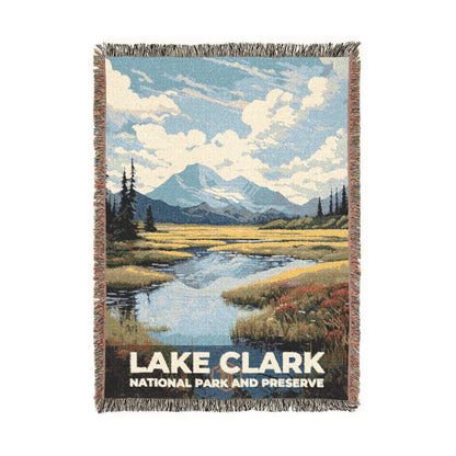 Lake Clark National Park Woven Blanket | S06