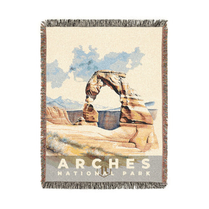 Arches National Park Woven Blanket | S08