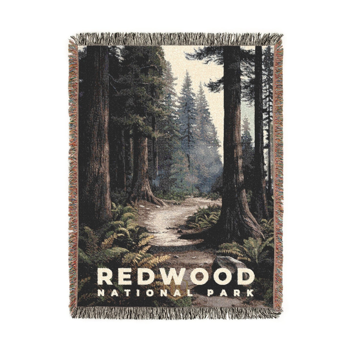 Redwood National Park Woven Blanket | S17