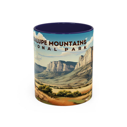 Guadalupe Mountains National Park Mug | Accent Coffee Mug (11, 15oz)