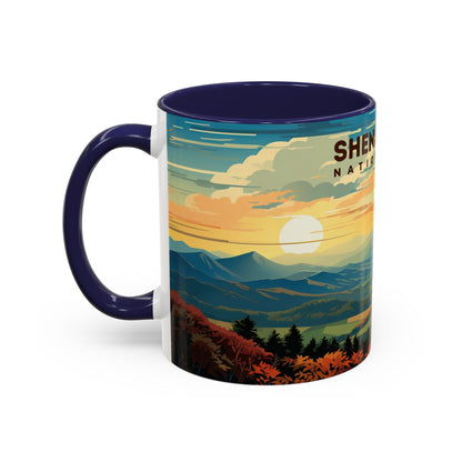 Shenandoah National Park Mug | Accent Coffee Mug (11, 15oz)