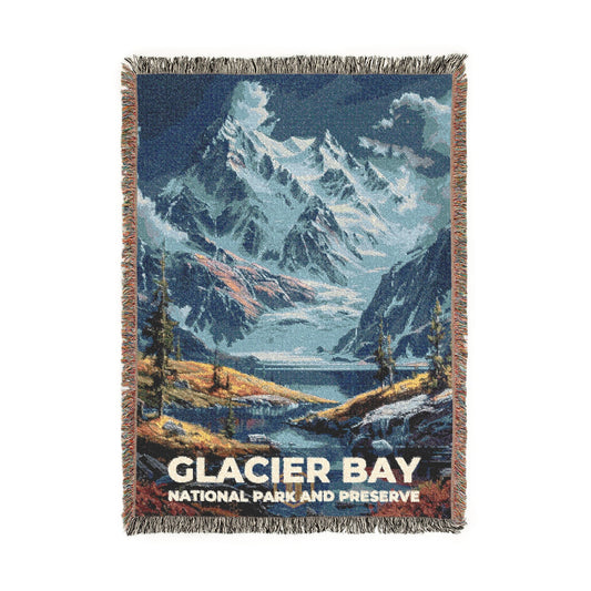 Glacier Bay National Park Woven Blanket | S16