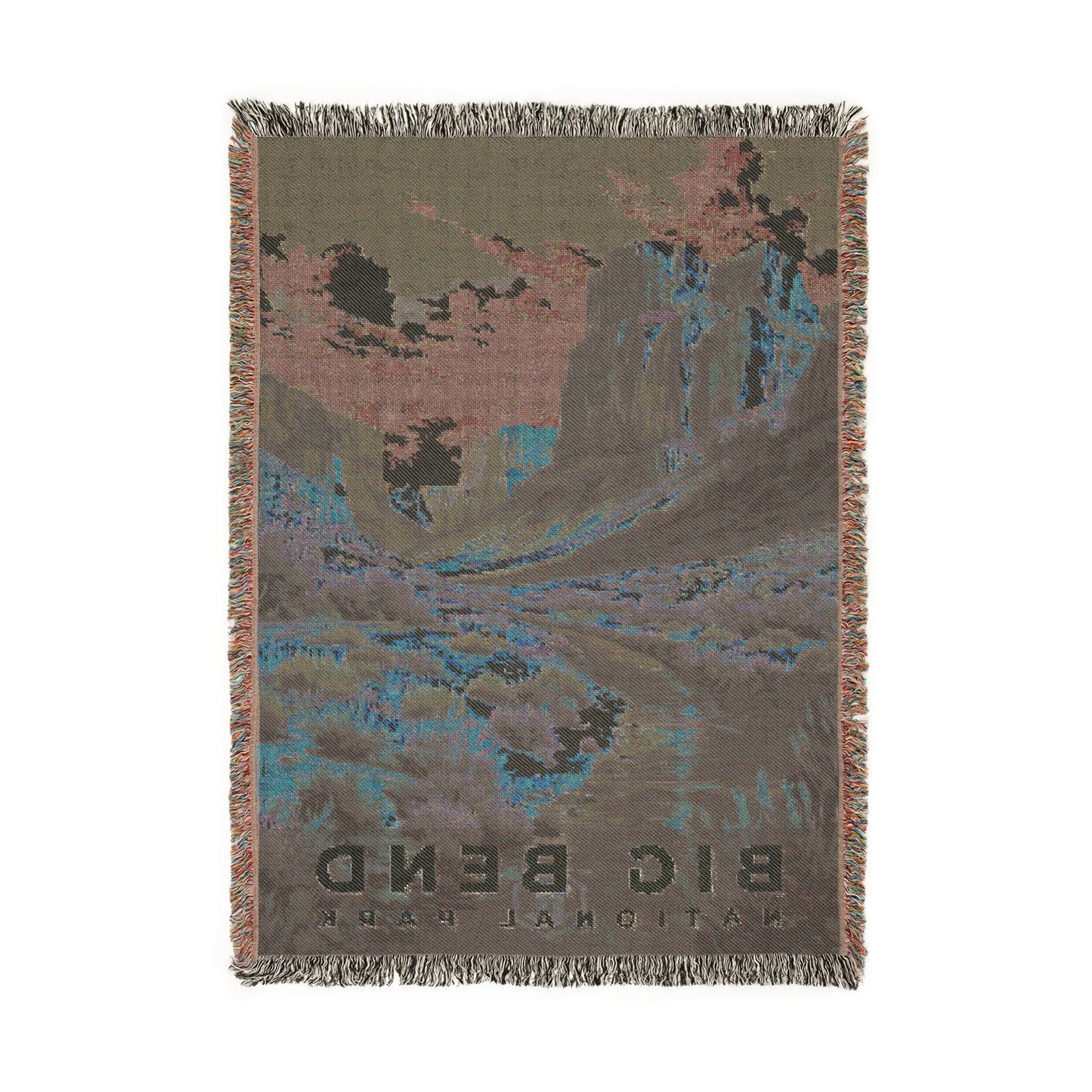 Big Bend National Park Woven Blanket | S18