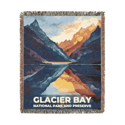 Glacier Bay National Park Woven Blanket | S20