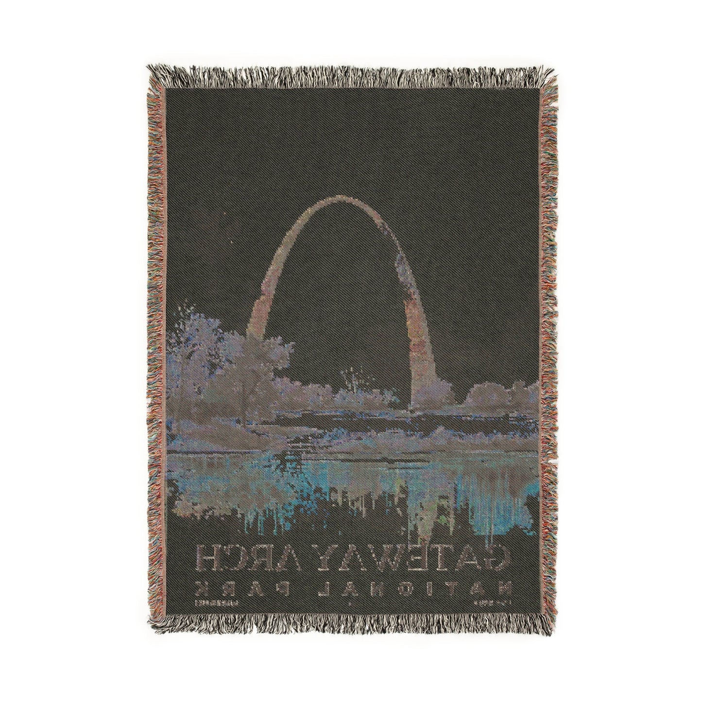 Gateway Arch National Park Woven Blanket | S04