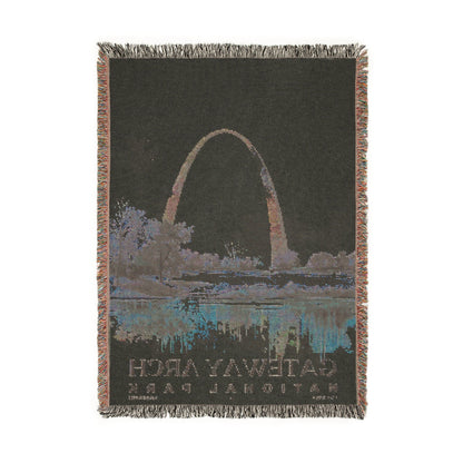 Gateway Arch National Park Woven Blanket | S04
